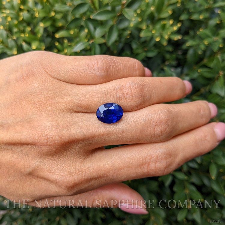 6.04 Ct. Blue Sapphire from Madagascar