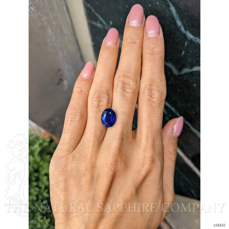 6.04 Ct. Blue Sapphire from Madagascar