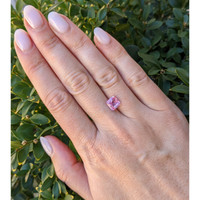 2.52 Ct. Pink Sapphire from Ceylon (Sri Lanka) Life Style