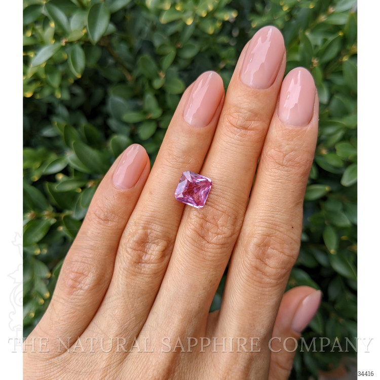 3.08 Ct. Pink Sapphire from Ceylon (Sri Lanka)