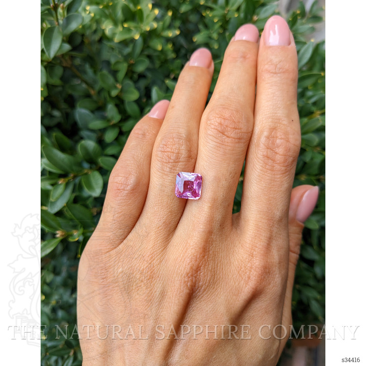 3.08 Ct. Pink Sapphire from Ceylon (Sri Lanka)