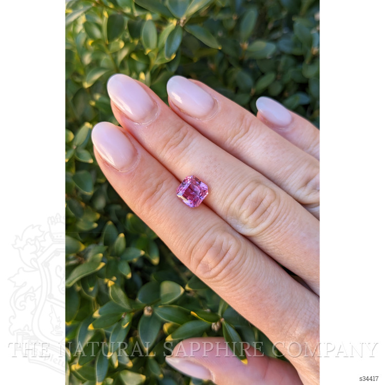 3.08 Ct. Pink Sapphire from Ceylon (Sri Lanka)