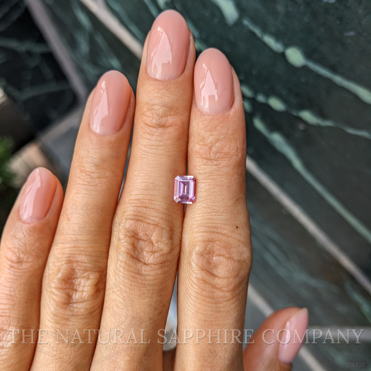 1.07 Ct. Pink Sapphire from Ceylon (Sri Lanka)