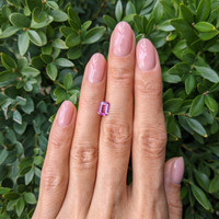 1.10 Ct. Pink Sapphire from Ceylon (Sri Lanka) Life Style