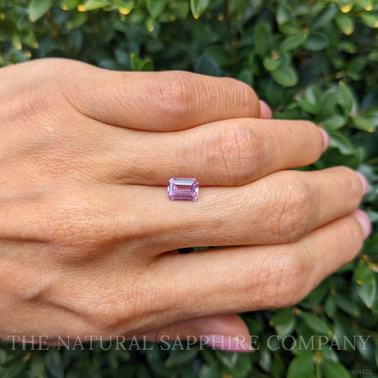 1.28 Ct. Purplish Pink Sapphire from Ceylon (Sri Lanka)