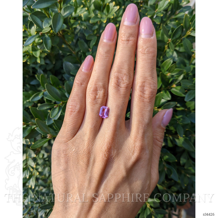 1.79 Ct. Pink Sapphire from Ceylon (Sri Lanka)