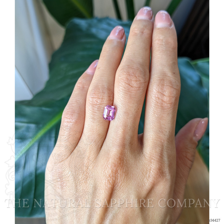 2.02 Ct. Pink Sapphire from Ceylon (Sri Lanka)