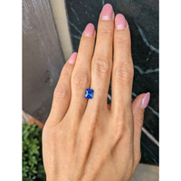 2.02 Ct. Blue Sapphire from Ceylon (Sri Lanka) Life Style