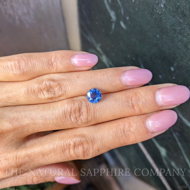 2.27 Ct. Blue Sapphire from Ceylon (Sri Lanka)