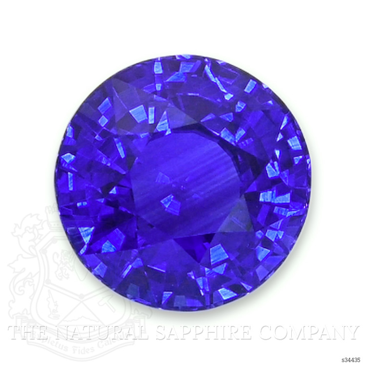 2.08 Ct. Blue Sapphire from Ceylon (Sri Lanka)