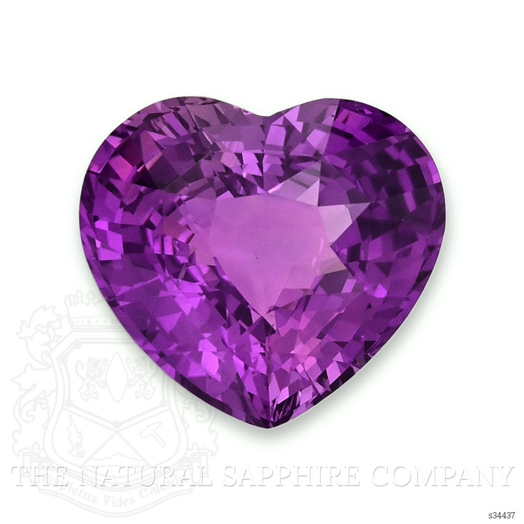 3.51 Ct. Purple Sapphire from Ceylon (Sri Lanka)