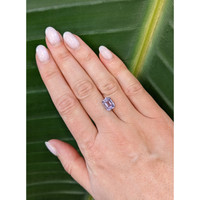 3.10 Ct. Purple Sapphire from Ceylon (Sri Lanka) Life Style