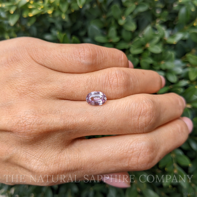 2.05 Ct. Pink Sapphire from Ceylon (Sri Lanka)
