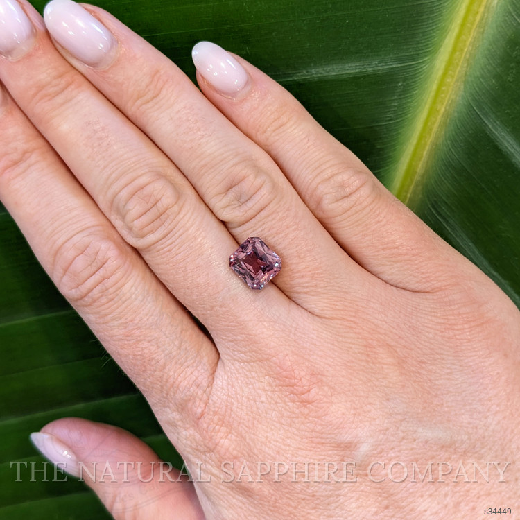 3.60 Ct. Orangish Brown Sapphire from Ceylon (Sri Lanka)