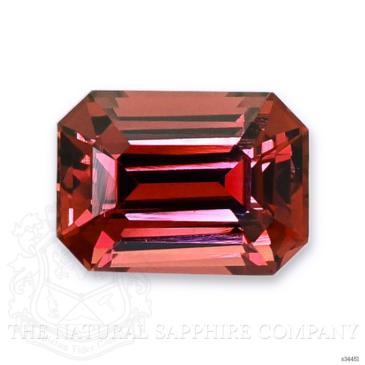 2.08 Ct. Reddish Pink Sapphire from Ceylon (Sri Lanka)