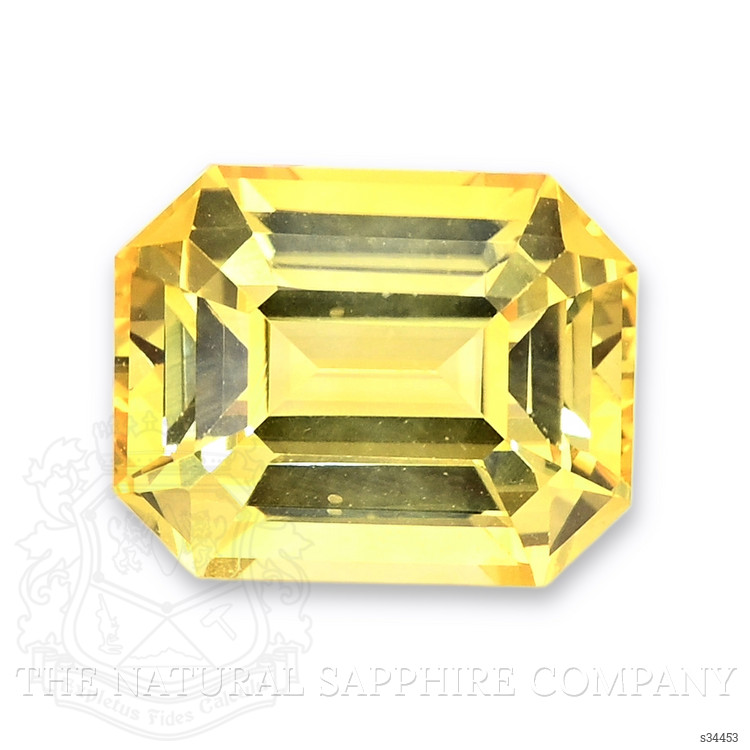 4.09 Ct. Yellow Sapphire from Ceylon (Sri Lanka)
