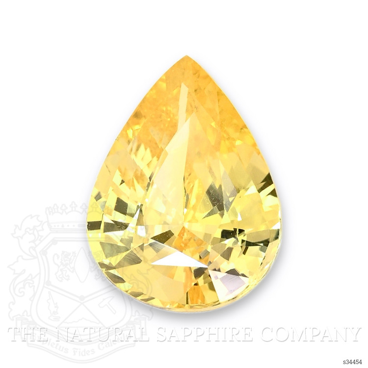 3.57 Ct. Yellow Sapphire from Ceylon (Sri Lanka)