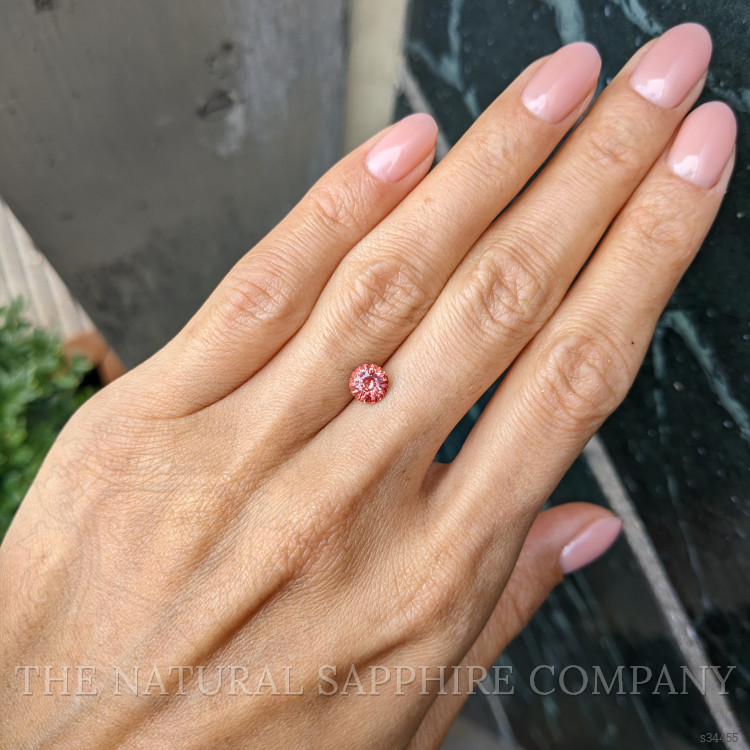 1.19 Ct. Padparadscha Sapphire from Ceylon (Sri Lanka)
