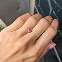 1.19 Ct. Padparadscha Sapphire from Ceylon (Sri Lanka) Life Style