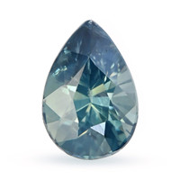0.93 Ct. Bluish Green Sapphire from Madagascar Video