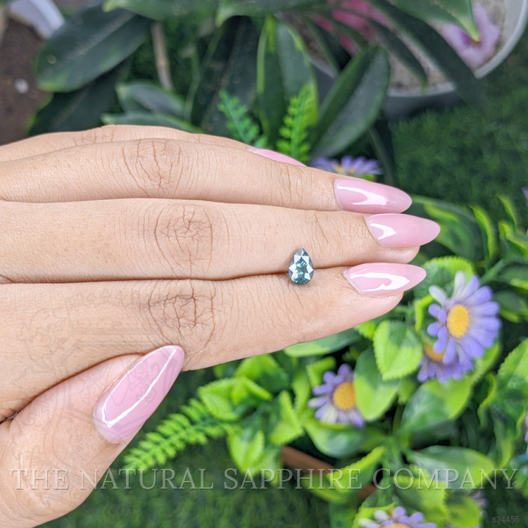 0.93 Ct. Bluish Green Sapphire from Madagascar