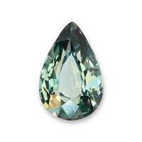 1.06 Ct. Bluish Green Sapphire from Madagascar Video