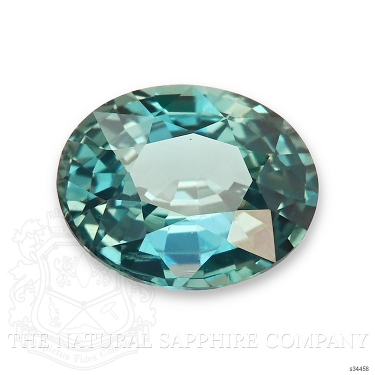 0.99 Ct. Bluish Green Sapphire from Madagascar