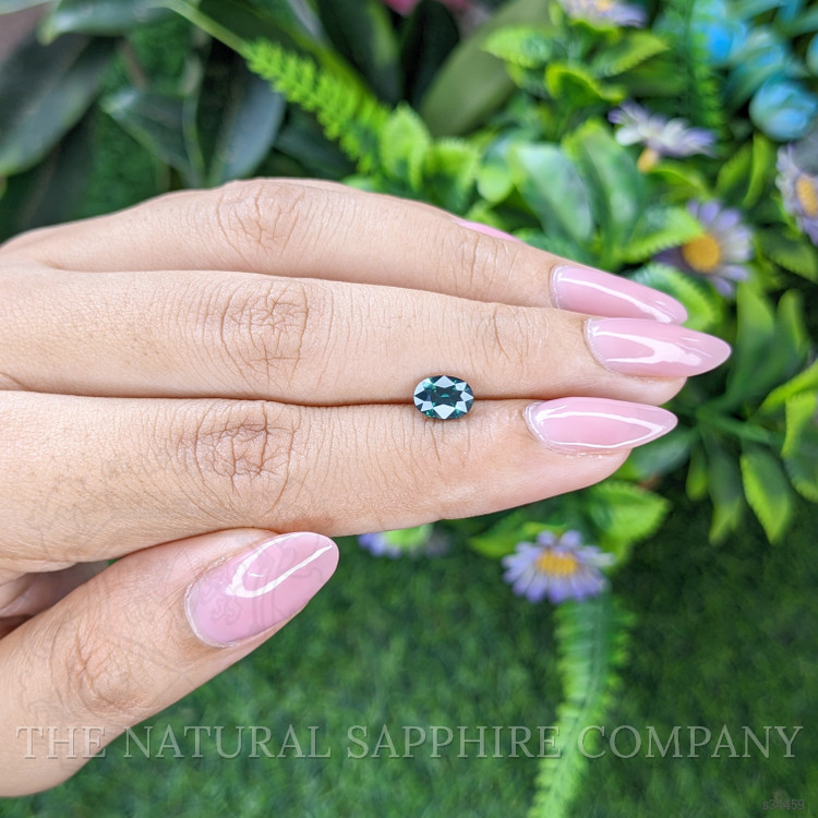 1.12 Ct. Bluish Green Sapphire from Madagascar