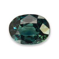 0.87 Ct. Bluish Green Sapphire from Madagascar Video