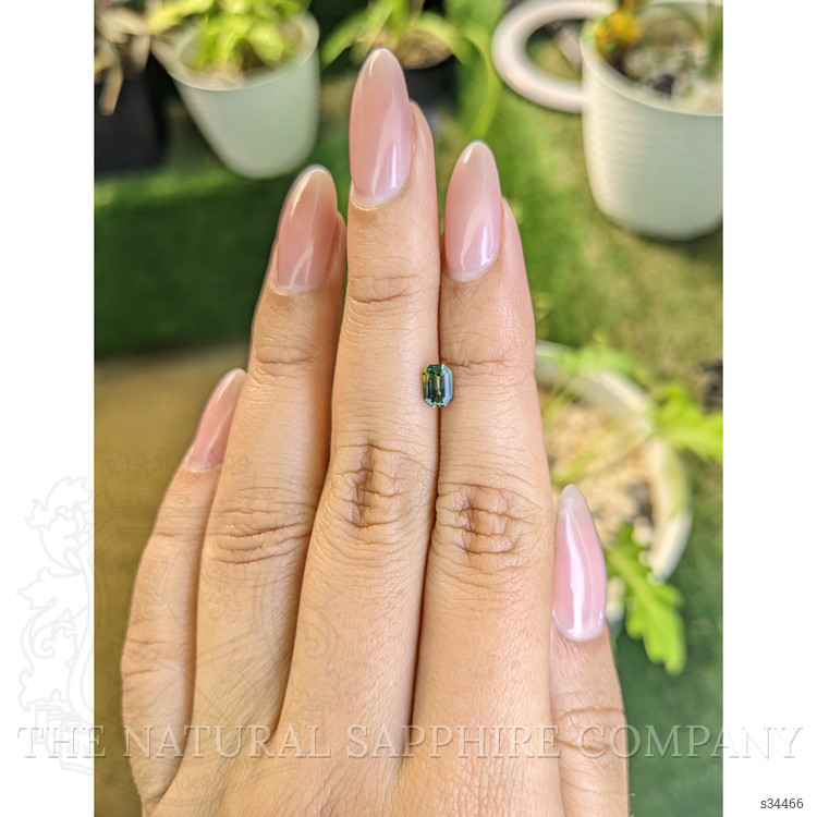 0.66 Ct. Bi Color Sapphire from Madagascar