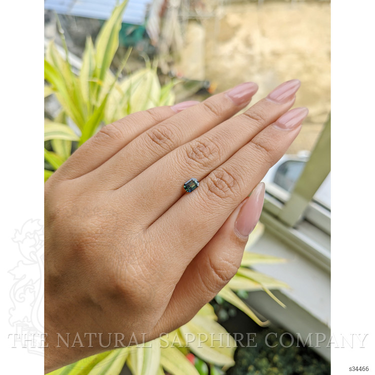 0.66 Ct. Bi Color Sapphire from Madagascar