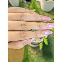 0.66 Ct. Bi Color Sapphire from Madagascar Life Style