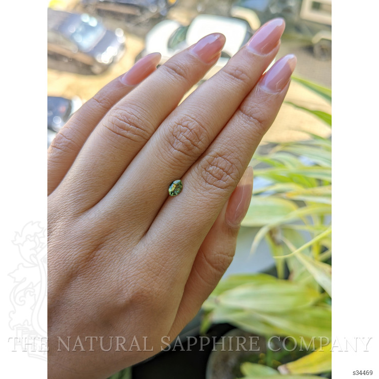 0.58 Ct. Bi Color Sapphire from Madagascar