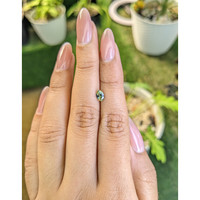 0.58 Ct. Bi Color Sapphire from Madagascar Life Style