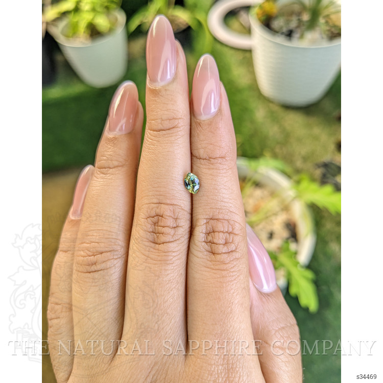 0.58 Ct. Bi Color Sapphire from Madagascar