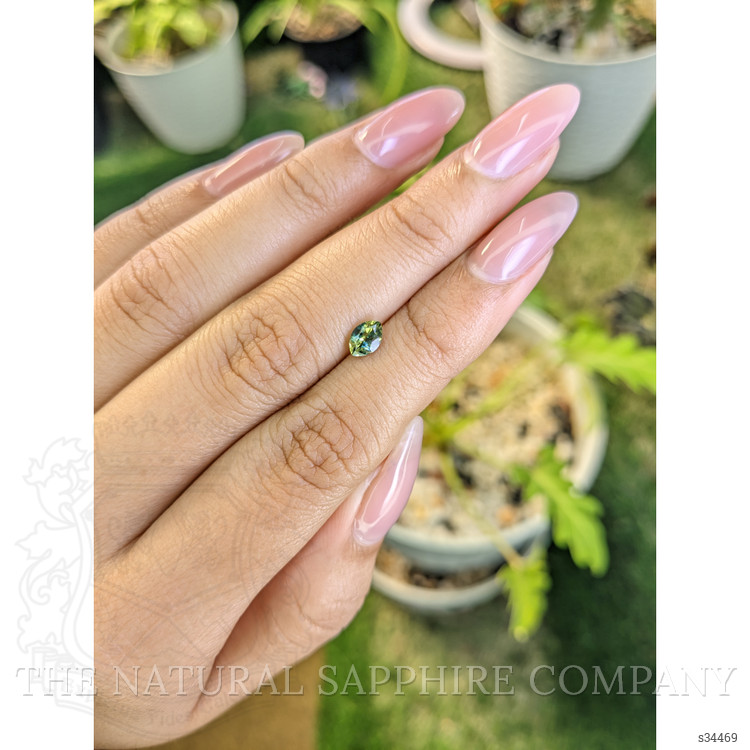 0.58 Ct. Bi Color Sapphire from Madagascar