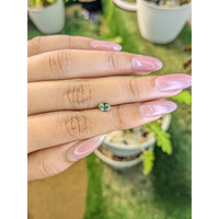 0.58 Ct. Bi Color Sapphire from Madagascar Life Style