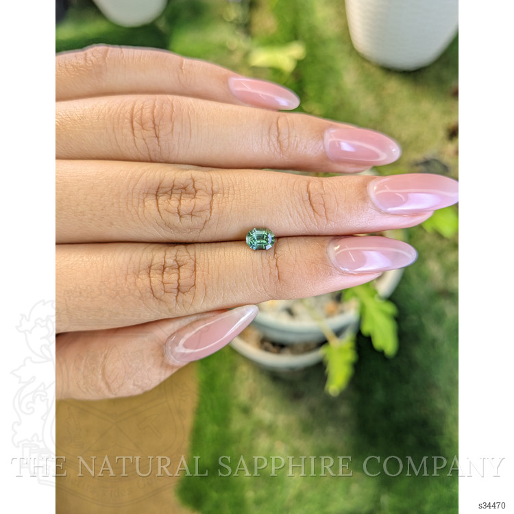 0.72 Ct. Yellowish Green Sapphire from Madagascar