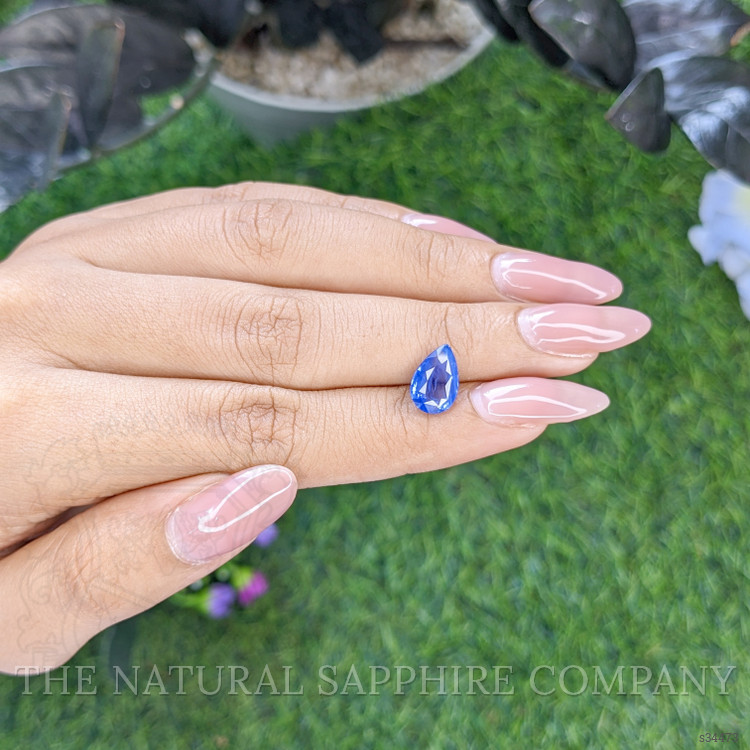 2.54 Ct. Blue Sapphire from Tanzania