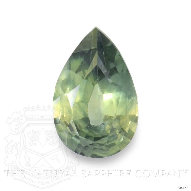 0.72 Ct. Yellowish Green Sapphire from Madagascar
