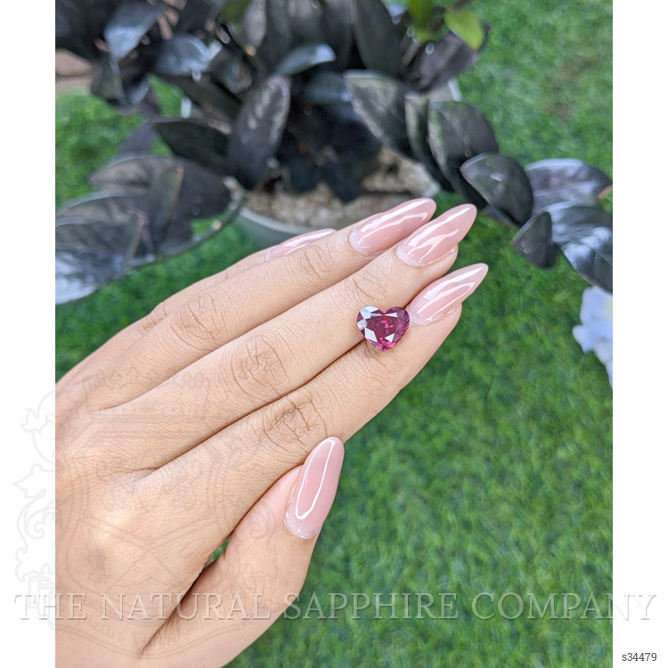 4.50 Ct. Purplish Pink Sapphire from Madagascar