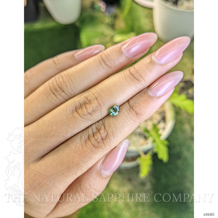 0.84 Ct. Yellowish Green Sapphire from Madagascar