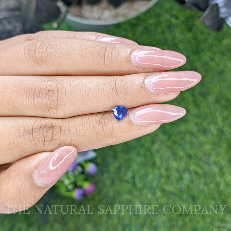 0.72 Ct. Blue Sapphire from Tanzania