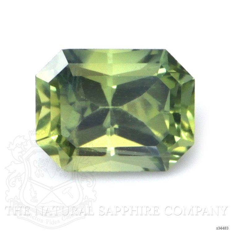 0.80 Ct. Yellowish Green Sapphire from Madagascar