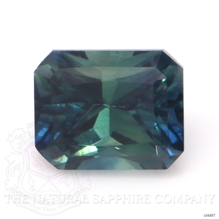 0.66 Ct. Bluish Green Sapphire from Madagascar