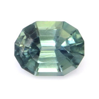 0.66 Ct. Bluish Green Sapphire from Madagascar Video