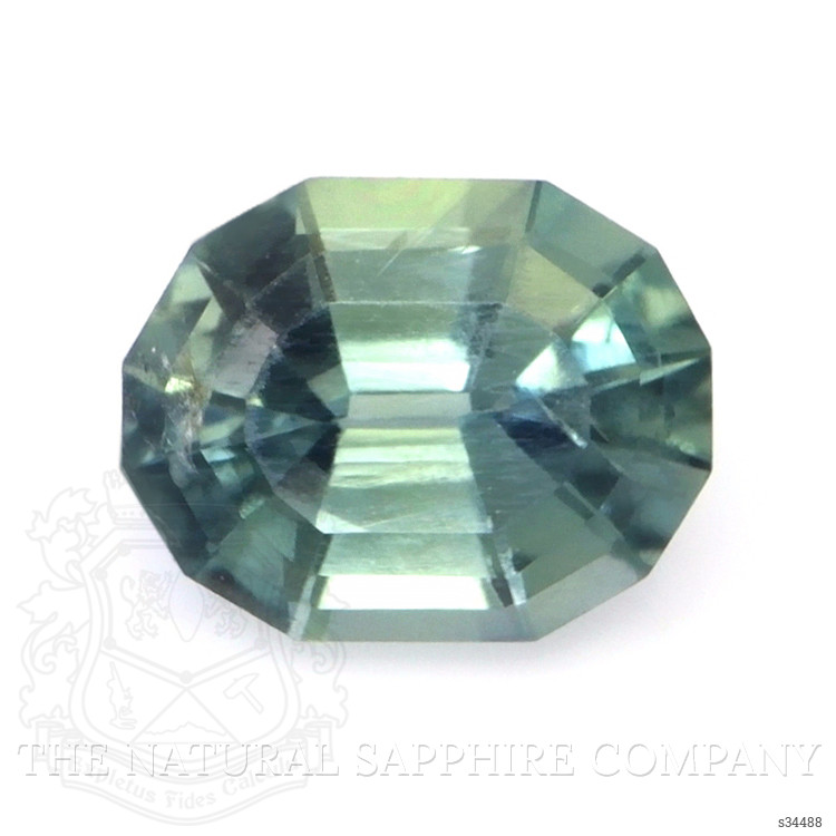 0.66 Ct. Bluish Green Sapphire from Madagascar