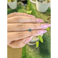 0.68 Ct. Bi Color Sapphire from Madagascar Life Style