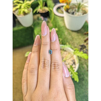 0.68 Ct. Bi Color Sapphire from Madagascar Life Style