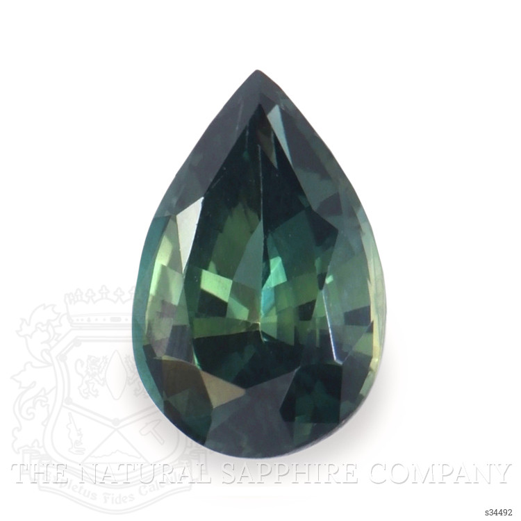 0.95 Ct. Bluish Green Sapphire from Madagascar